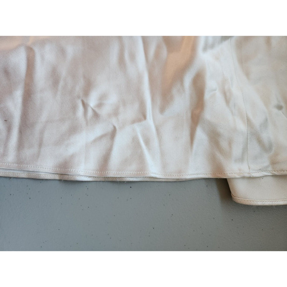 NWD Reformation Ronda Silk Wedding Gown Maxi Dress Sz 12 Ivory #4A453 - Picture 9 of 16